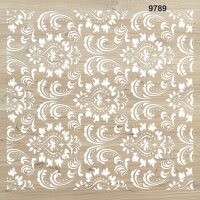 Damask Deseni - Stencil Boyama Şablonu - 2