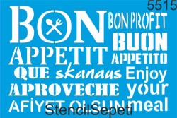 Afiyet Olsun - StencilSepeti