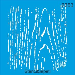 Ahşap Deseni - Stencil Şablon - StencilSepeti