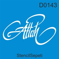 Allah - StencilSepeti