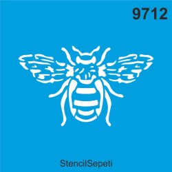 Arı - Stencil Boyama Şablonu - StencilSepeti