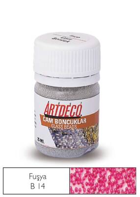 Artdeco Cam Boncuk 25ml Fuşya B14 - 1