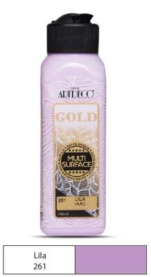 Artdeco Gold Multisurface Akrilik Boya 140 ml Lila 261 - 1