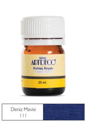 Artdeco Kumaş Boyası 25 ml Deniz Mavisi - 1