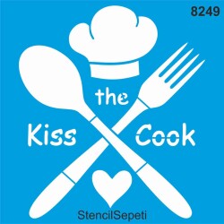 Aşçıyı Öp - StencilSepeti