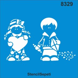 Aşıklar - StencilSepeti