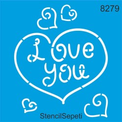 Aşkın Çizgileri - StencilSepeti