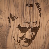 Atatürk - Stencil Boyama Şablonu - 3