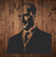 Atatürk - Stencil Boyama Şablonu - 3