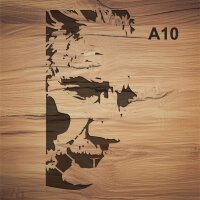 Atatürk - Stencil Boyama Şablonu - 3