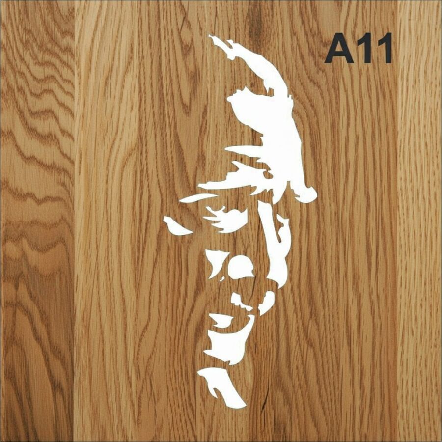 Atatürk - Stencil Boyama Şablonu - 3