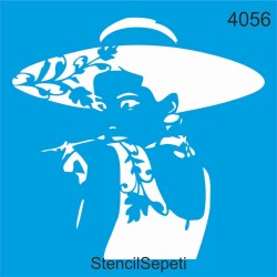 Audrey Hepburn - StencilSepeti