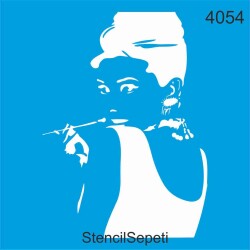 Audrey Hepburn - StencilSepeti