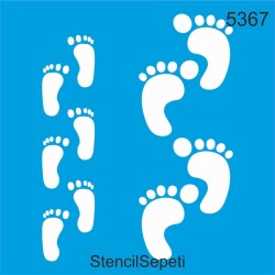 Ayak izi - StencilSepeti