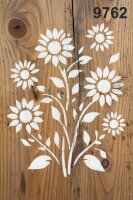 Ayçiçeği - Stencil Boyama Şablonu - 2