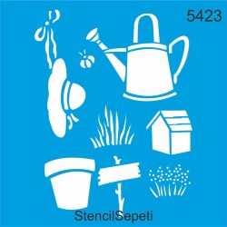 Bahçe - StencilSepeti