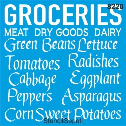 Bakkaliye - Groceries - StencilSepeti