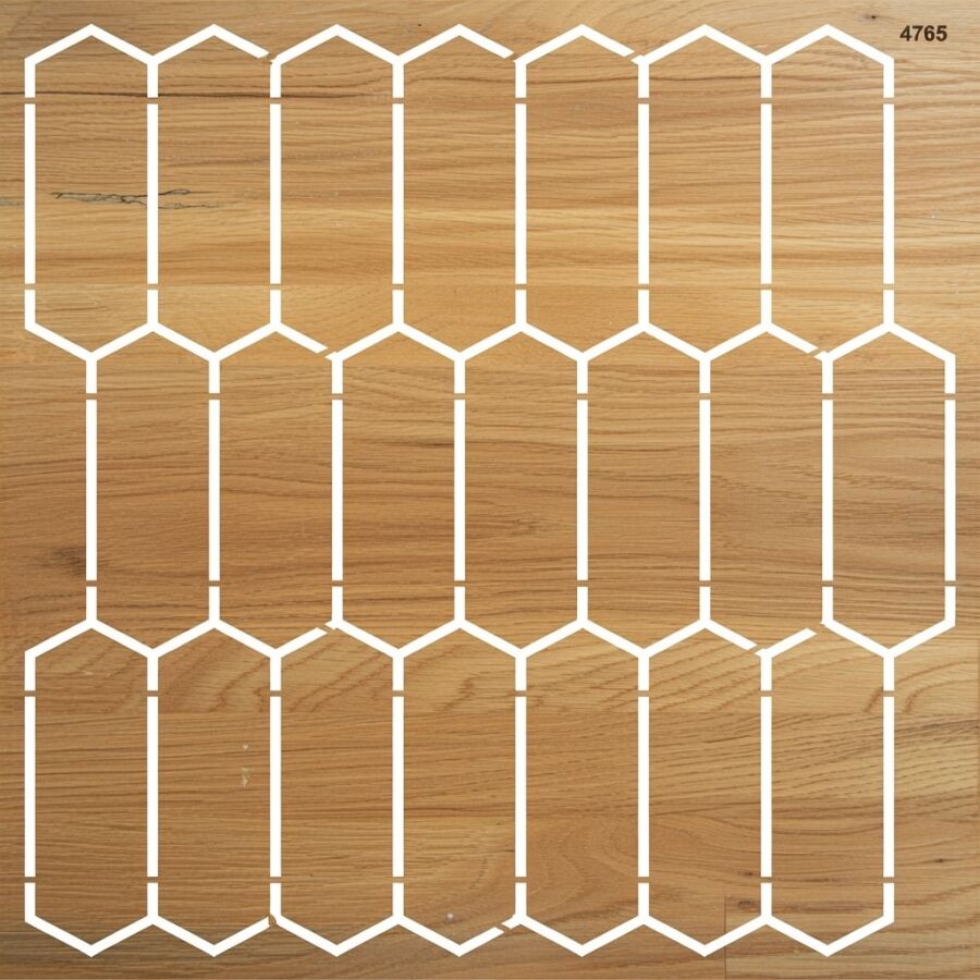 Bal Petek - Stencil Boyama Şablonu - 2