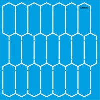 Bal Petek - Stencil Boyama Şablonu - 1