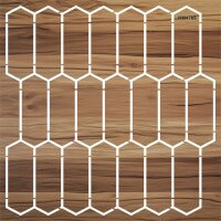 Bal Petek - Stencil Boyama Şablonu - 2