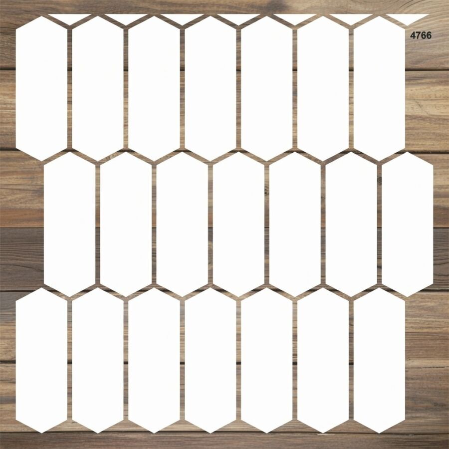 Bal Petek - Stencil Boyama Şablonu - 2