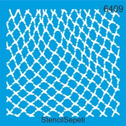 Balık Ağı - StencilSepeti