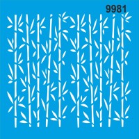 Bambular - Stencil Boyama Şablonu - StencilSepeti