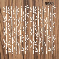 Bambular - Stencil Boyama Şablonu - 2