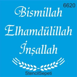 Bismillah - StencilSepeti