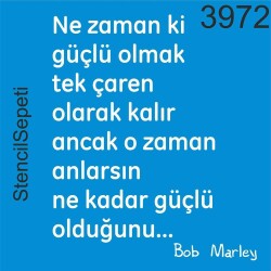 Bob Marley - StencilSepeti