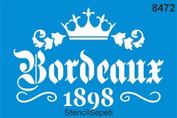 Bordeaux - StencilSepeti