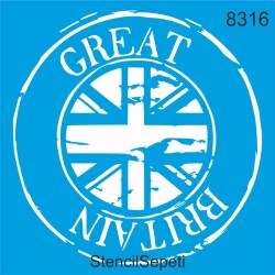 Büyük Britanya - Great Britain - StencilSepeti