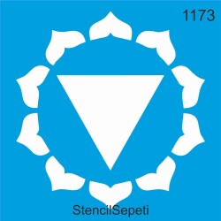 Çakra Serisi - Güneş Ağı - StencilSepeti