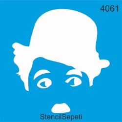 Charlie Chaplin - StencilSepeti