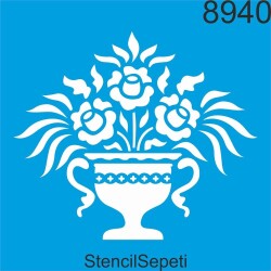 Çiçek - StencilSepeti
