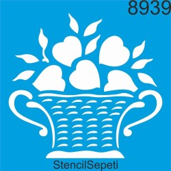 Çiçek - StencilSepeti