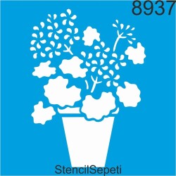 Çiçek - StencilSepeti