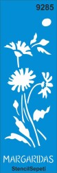 Çiçekli Desen - StencilSepeti