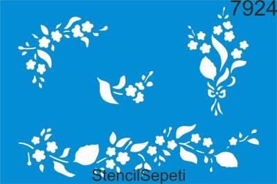Çiçekli Desen - 1