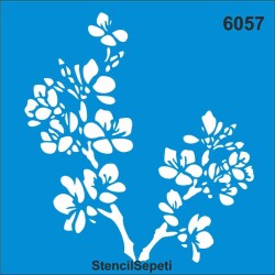 Çiçekli Desen - StencilSepeti