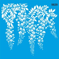 Sarmaşıklar - Stencil Boyama Şablonu - StencilSepeti