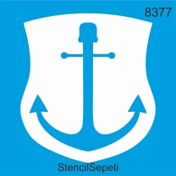 Çıpalı Arma - StencilSepeti