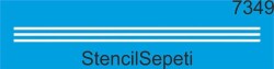 Çizgi Desen - StencilSepeti