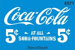 Coca Cola - StencilSepeti