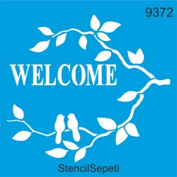 Daldaki Kuşlar - StencilSepeti