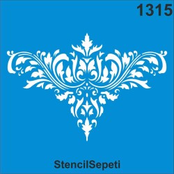 Damask Desen - StencilSepeti