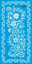 Damask Desen - Stencil - Boyama Şablonu - StencilSepeti