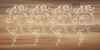 Çiçekli Desen - Stencil Boyama Şablonu - 2