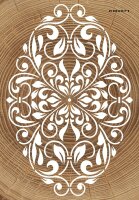 Damask - Stencil Boyama Şablonu - 2