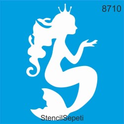 Deniz Kızı - StencilSepeti